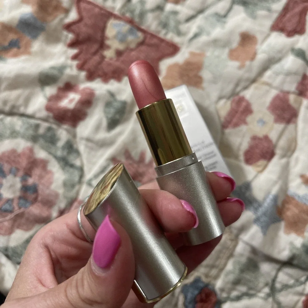New Lancome Lipstick Lasting Impact BLAZE Discontinued .15‎ Oz Full Size